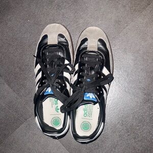 Adidas Black and Gray Sneakers